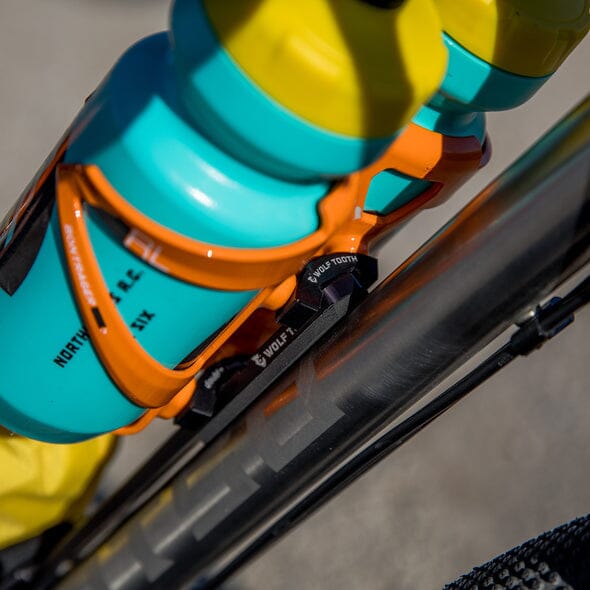 Wolf Tooth B-rad Double Bottle Adapter - Ideal for Side-by-Side Bottle Cages on Bikes
